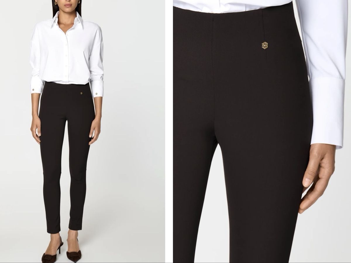 Ina Kess Pantaloni: INA KESS PURE Stretch Pants coal – Usato da Spreitenbach venduto da Mutter001 1