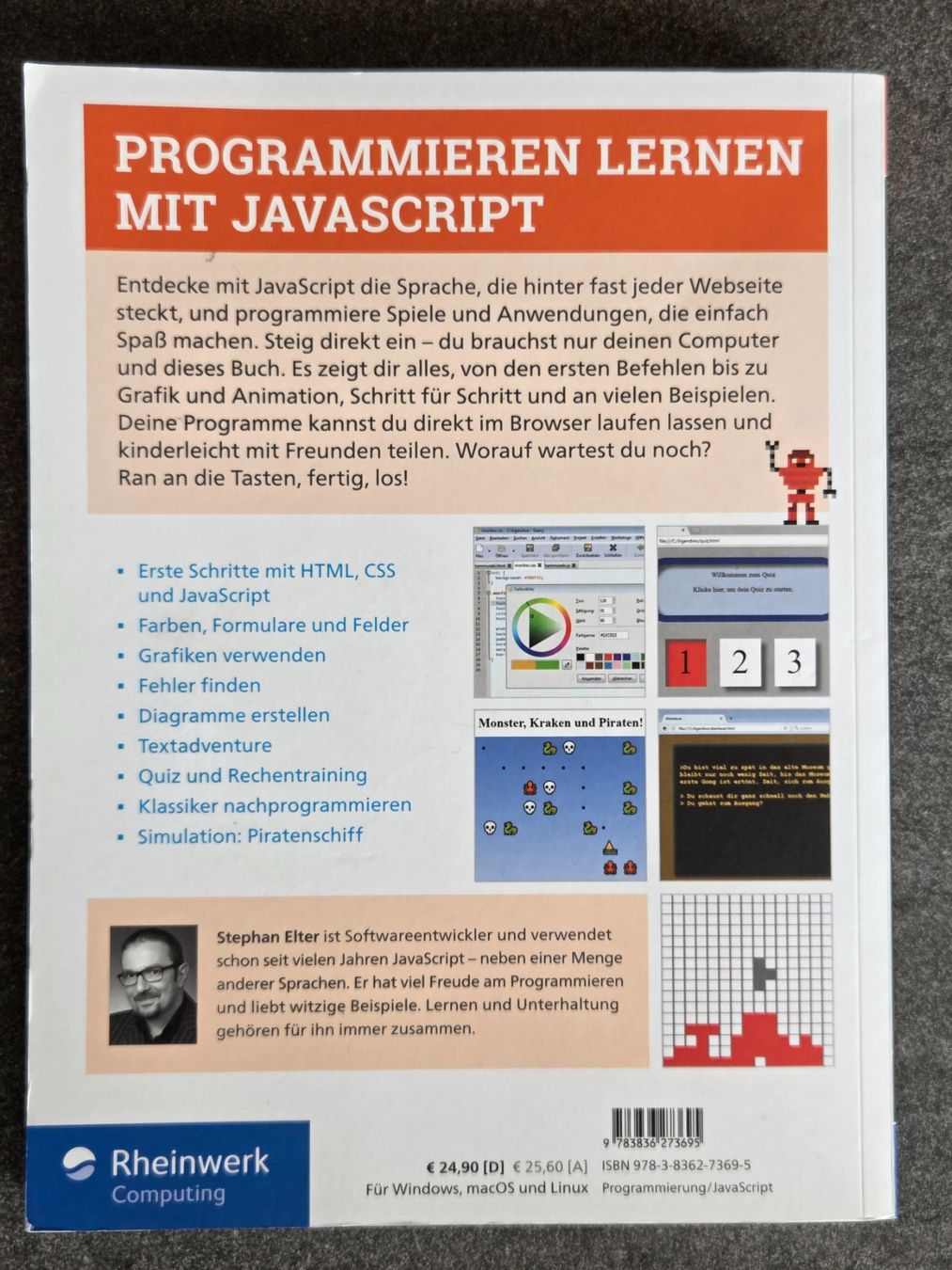 Livres: Programmieren Lernen mit Javascript - Buch für Einsteiger – D'occasion à Spiez par Aprikose25 1