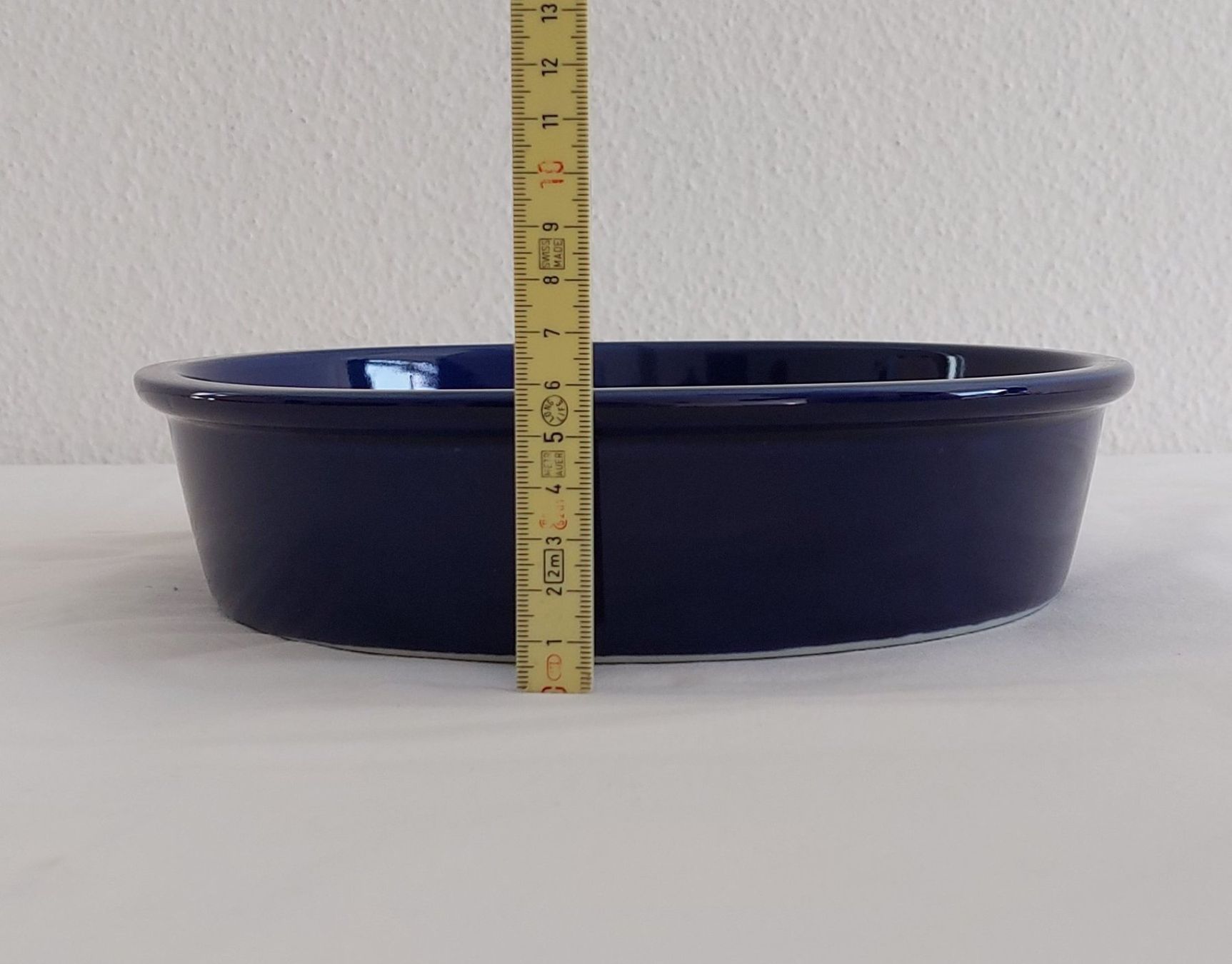 Untersetzer: 2 Keramik Blumenuntersetzer 24 cm dunkelblau – Neu (gemäss Beschreibung) aus Bergdietikon von Zozo 4