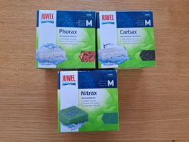 Juwel Filtermedien M Phorax Carbax Nitrax Set Neu