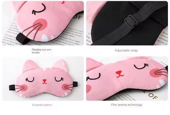 Sonstige Kosmetik & Pflege: Cartoon Schlafmaske pink Kitty NEU – Neu und originalverpackt aus Illnau von diy-shop 1