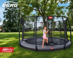 Trampolin BERG Safety Net Deluxe InGround -Top Zustand!