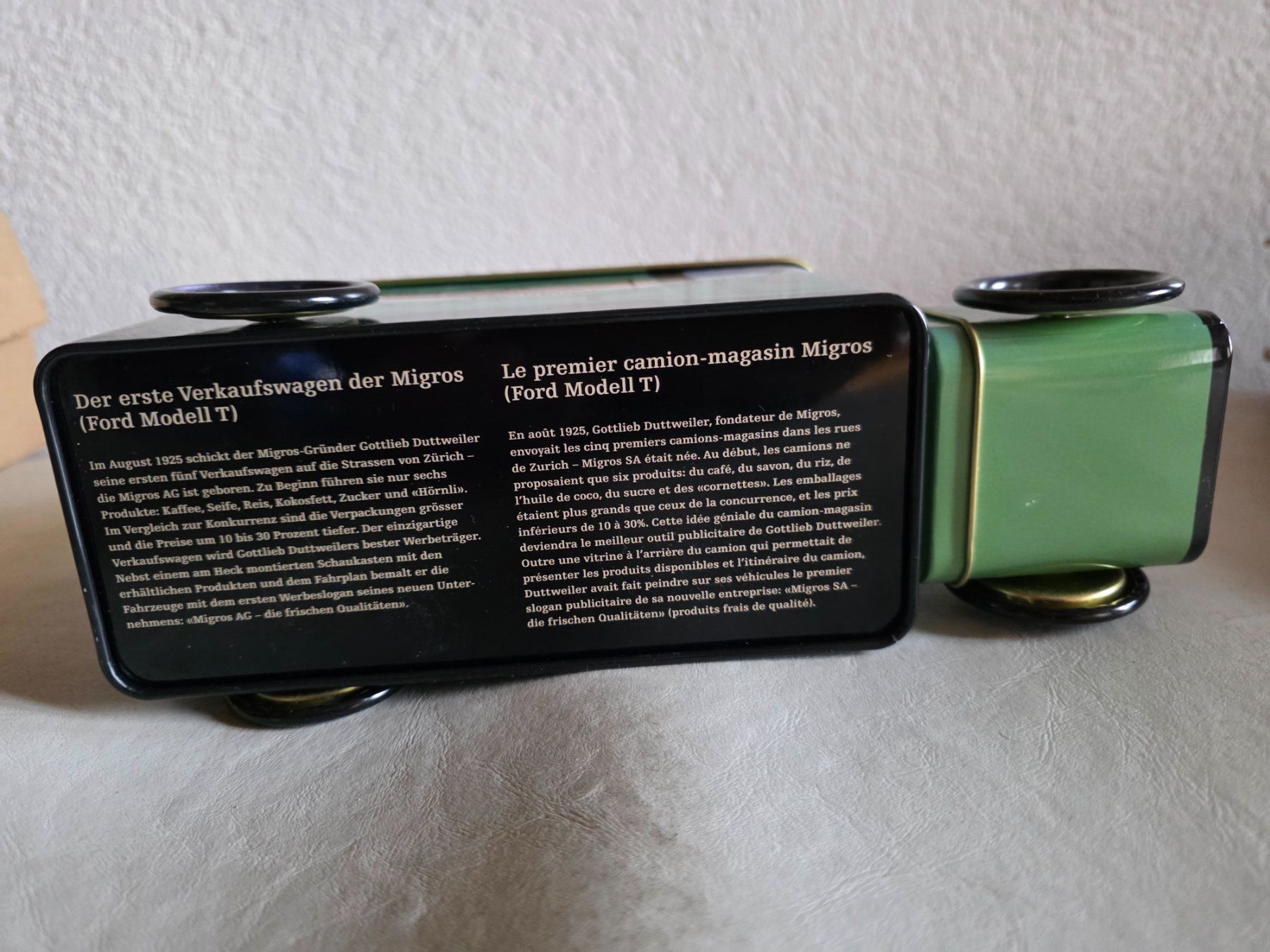 AluBox Barattoli: Blech Bus - Dose Migros AG - – Usato da Walterswil BE venduto da Lonitti 2