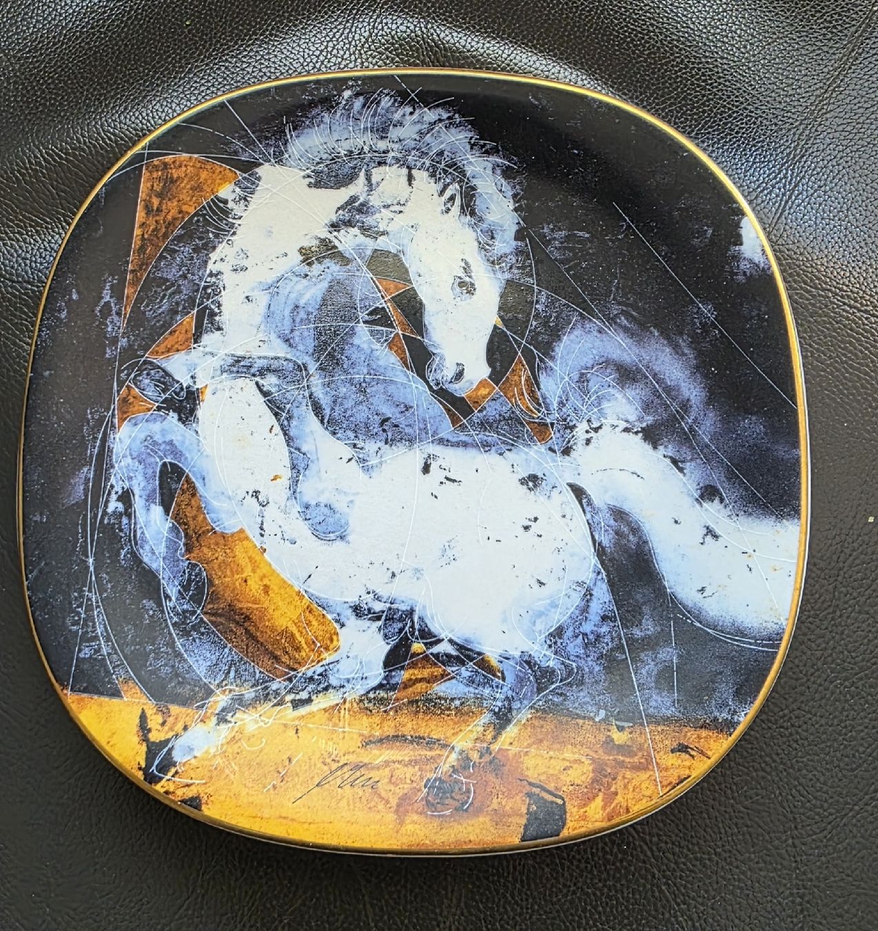 Alle Dekorationen: Assiette Hans Erni Chevaux – Gebraucht aus Petit-Lancy von oxa_89xc