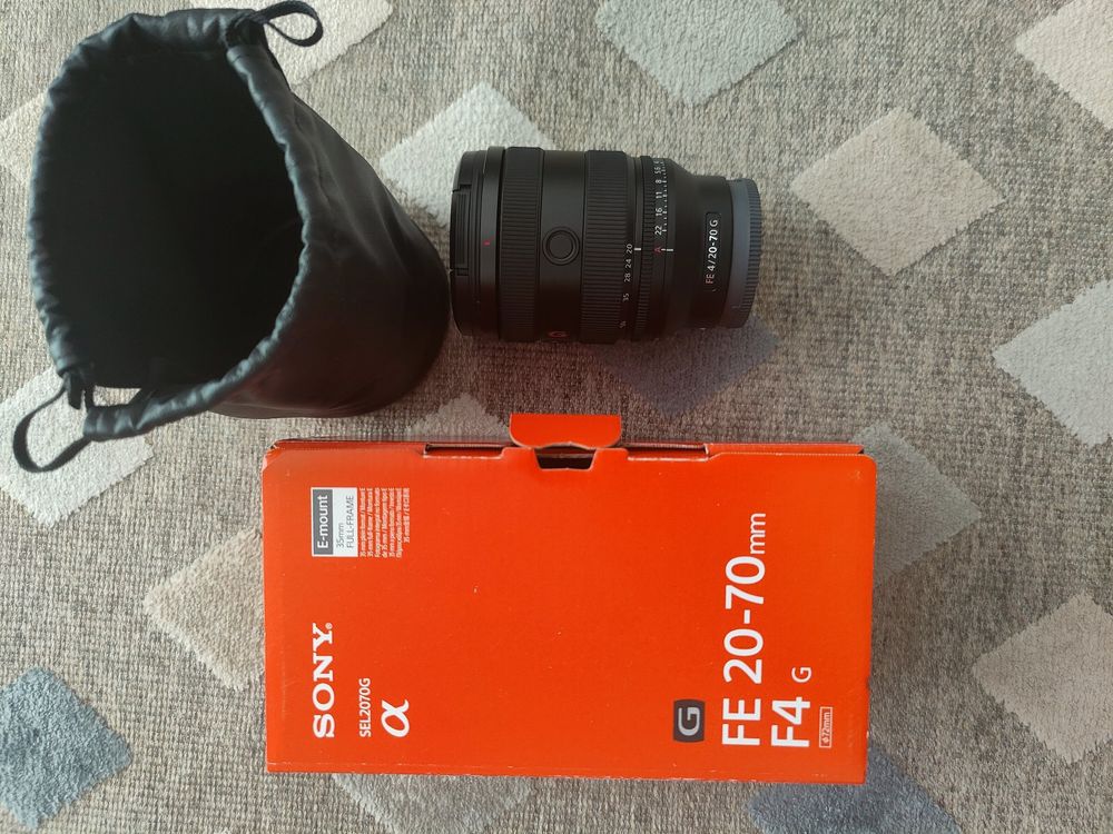 Objectif Sony FE 20-70 Mm F/4 G Pour Plein Format (Monture E) - Zoom Ultra-Large, Ouverture Constante, Autofocus Rapide, Idéal Photo Et Vidéo