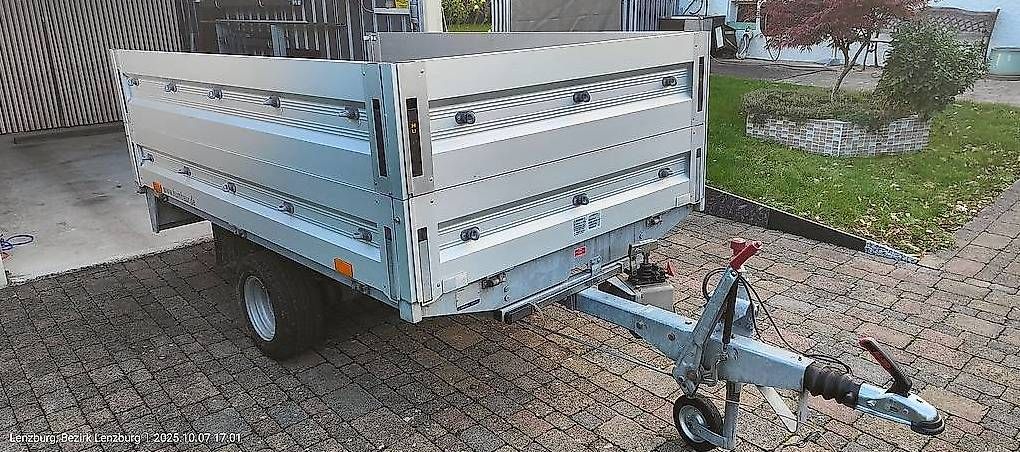 Rimorchi: Sachentransportanhänger, kippbar mit Verdeck – Usato da Grosswangen venduto da Jensen1973 4
