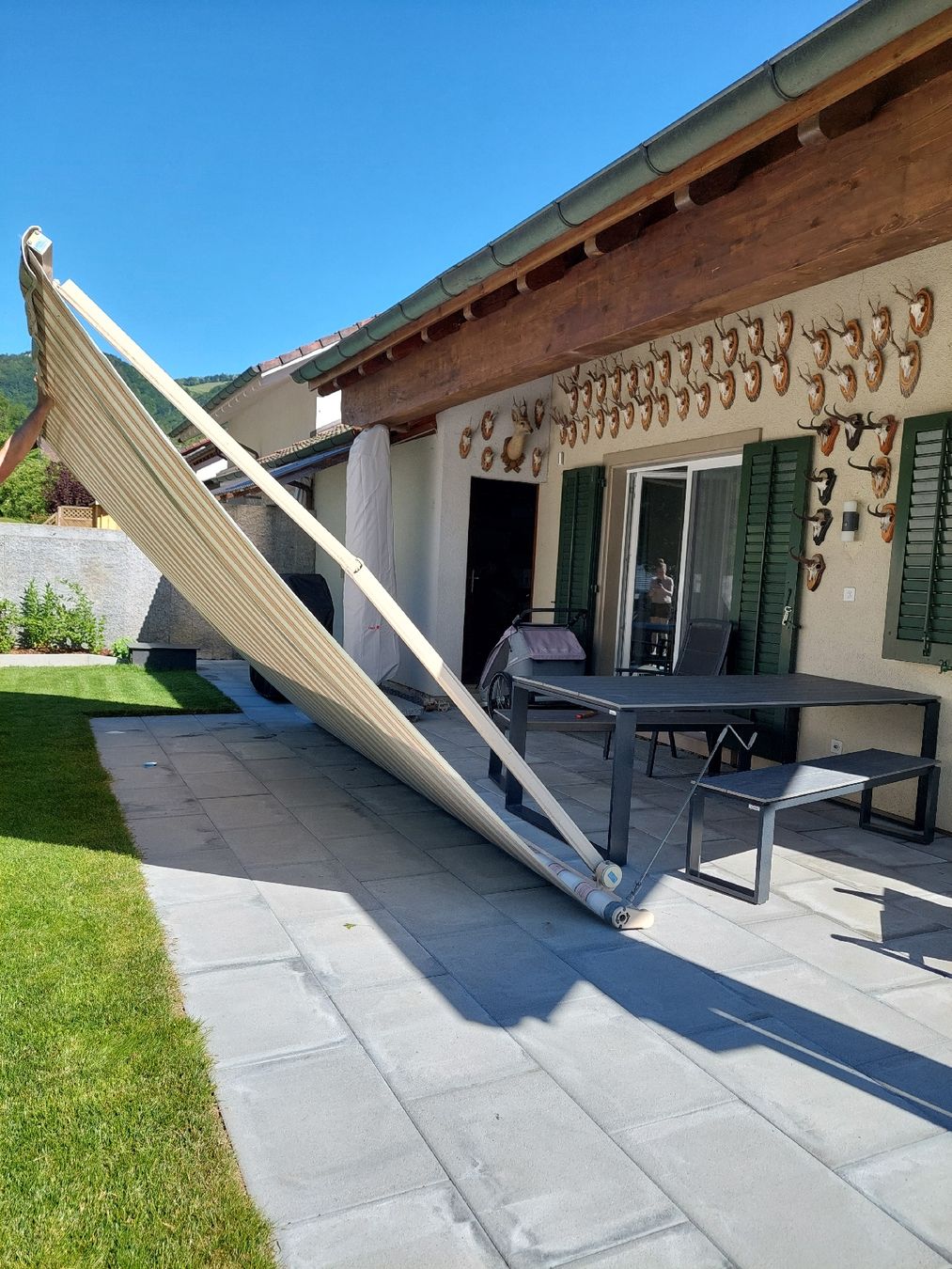 Gebrauchte Sonnenstore/Markise (Gebraucht) in Ramiswil fr CHF 100  nur  Abholung auf Ricardo kaufen