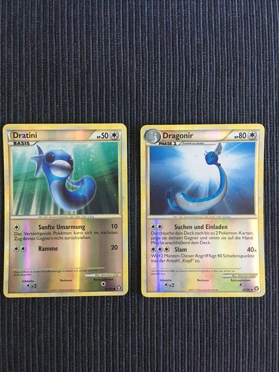 Pokemon Dratini Dragonir Reverse Holo HS Triumph 2009 Kaufen auf Ricardo
