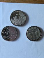 3 Albert Einstein Helvetica Münzen