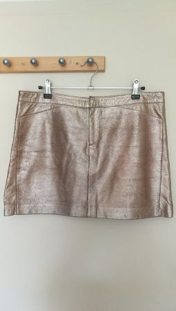 Jupe Antik Batik - Doré parfaite pour les Fêtes !