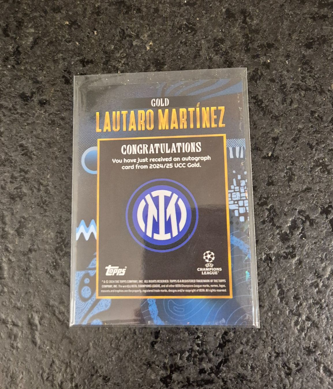 Topps Carte collezionabili: Lautaro Martinez /49 Autogramm - Inter Milan - Topps – Nuovo (secondo la descrizione) da Burg AG venduto da Danoe 1