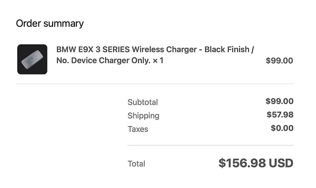 Caricabatterie: BMW E90 E92 E93 Wireless Charger Plug and Play Neu – Usato da Dübendorf venduto da allure11 1