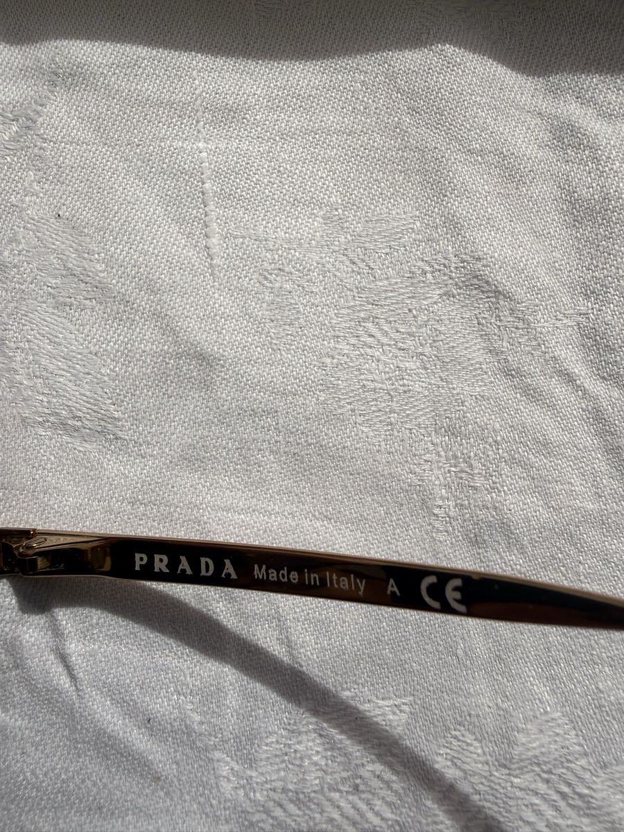 Prada Occhiali & Lenti: Sonnenbrille PRADA rund Schildpatt Design CE – Usato da Küsnacht ZH venduto da Wobisch1 1