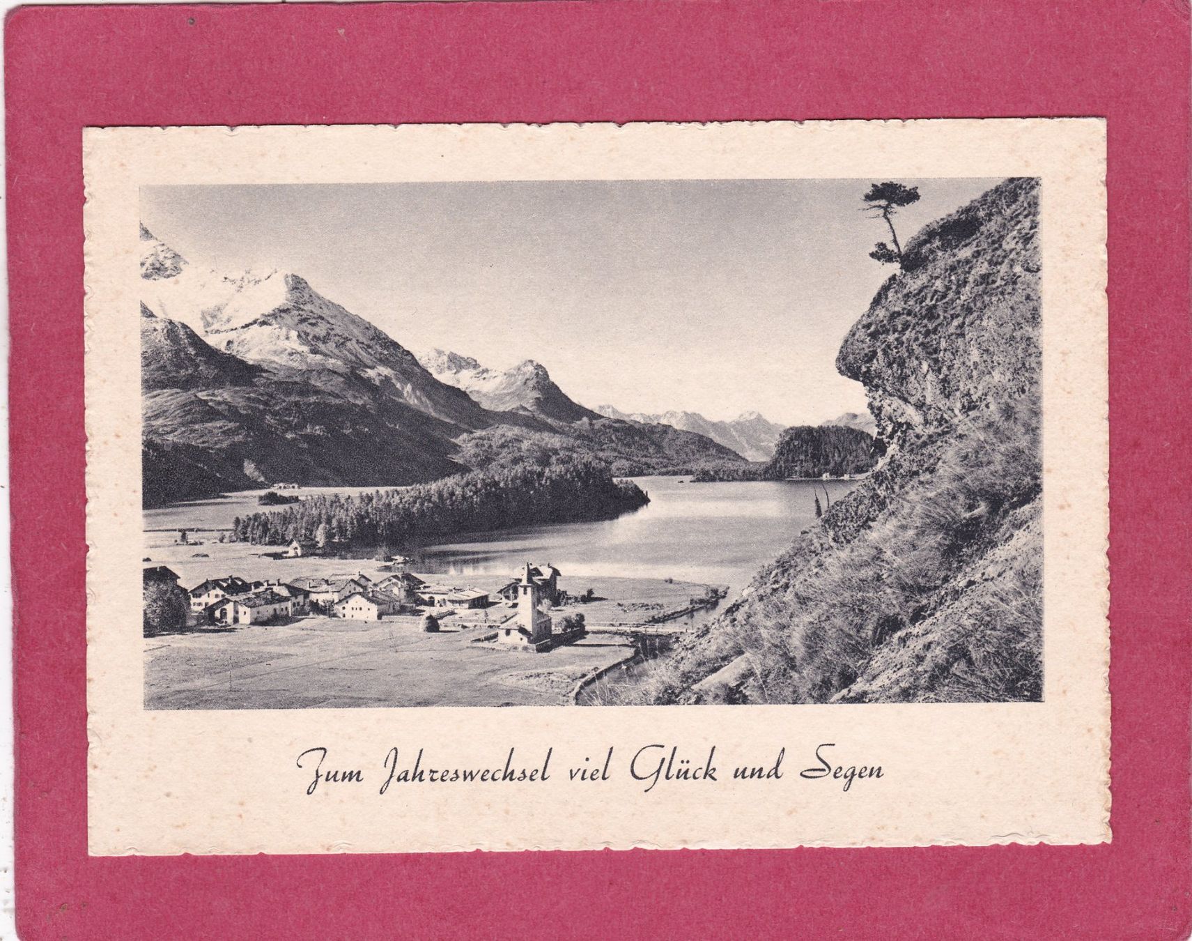 Cartoline postali: Silsersee  Neujahr – Usato da Herisau venduto da Lisegrat2008