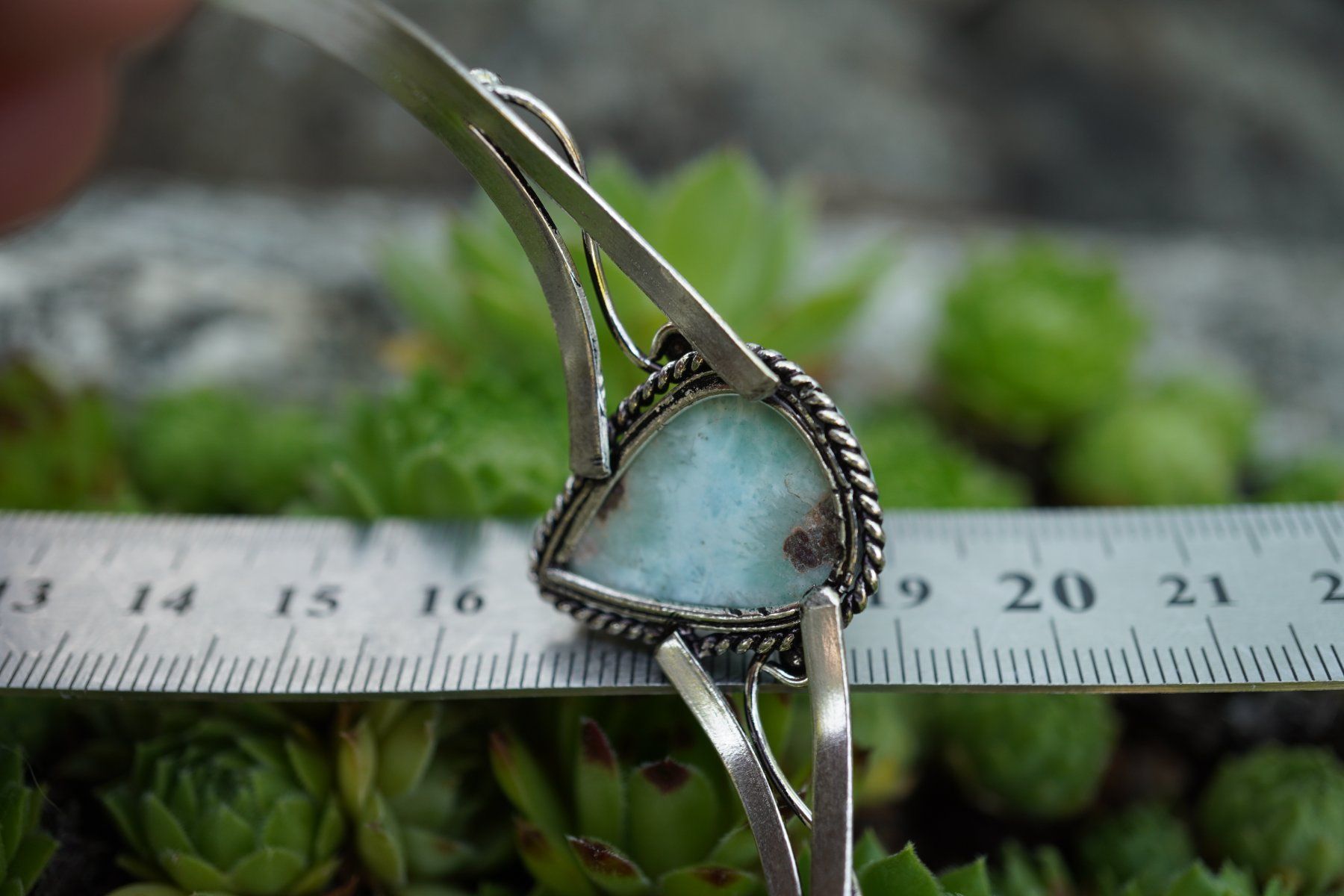 Minerali & Pietre curative: Larimar     Arm Spange     ab  1.-     Räumung – Nuovo e nell'imballaggio originale da Eschenbach SG venduto da topstone 6