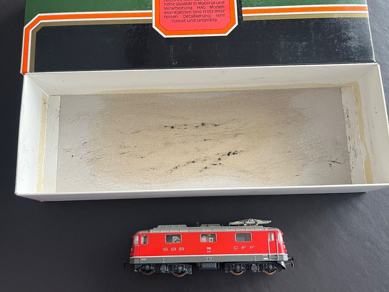 Hag Modellini di ferrovie: HAG Modell Re 4/4" SBB ex Swiss Express, DC – Usato da Egliswil venduto da pokerface47 5