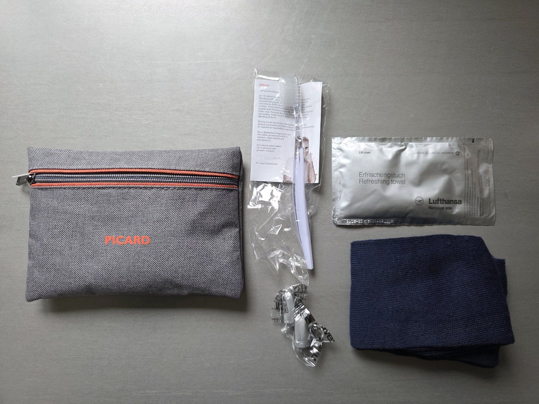 Kosmetikkoffer: Lufthansa Amenity Kit Premium Eco – Neu und originalverpackt aus Möriken AG von Flamingo73 1