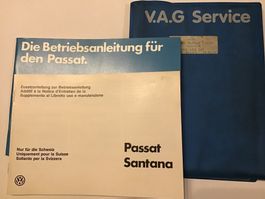 Bordmappe VW Passat Juni 1982 deutsch