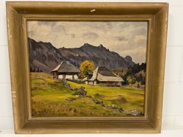 signiertes Ölgemälde von K. CHRISTENER (1948)