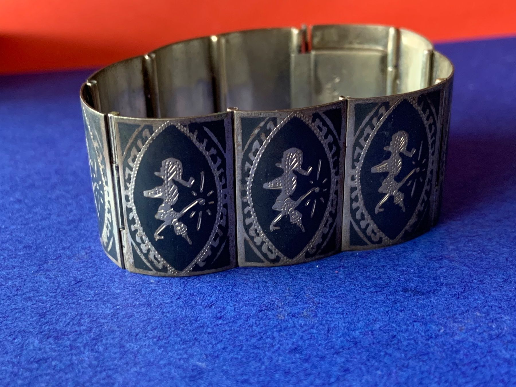 Bracciali & Braccialetti: Silberarmband Indonesisch SCHWARZ – Usato da Laufen venduto da Bellebellezza 5