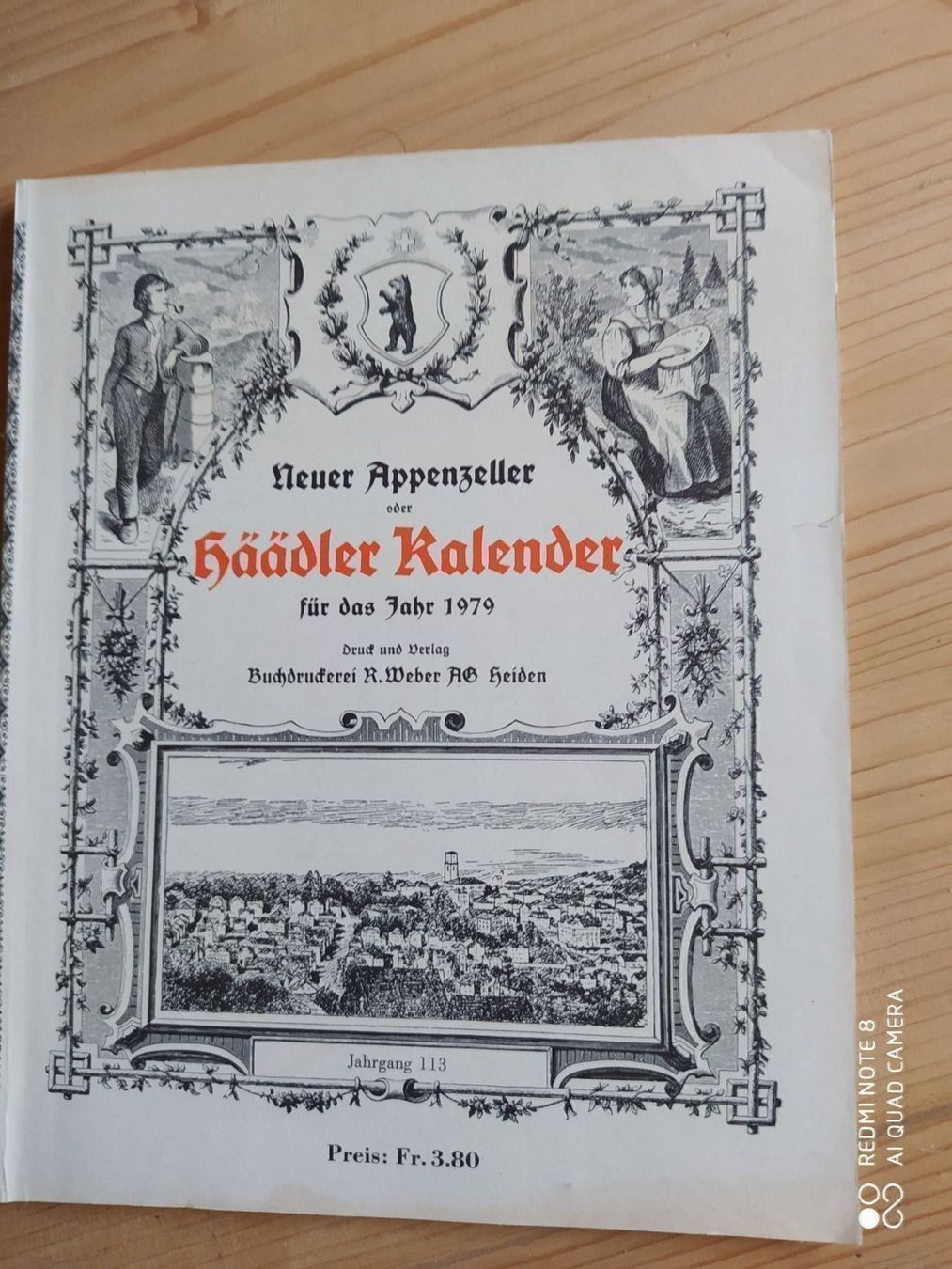 Calendari: Appenzeller Häädler Kalender – Usato da Appenzell-Steinegg venduto da lichs