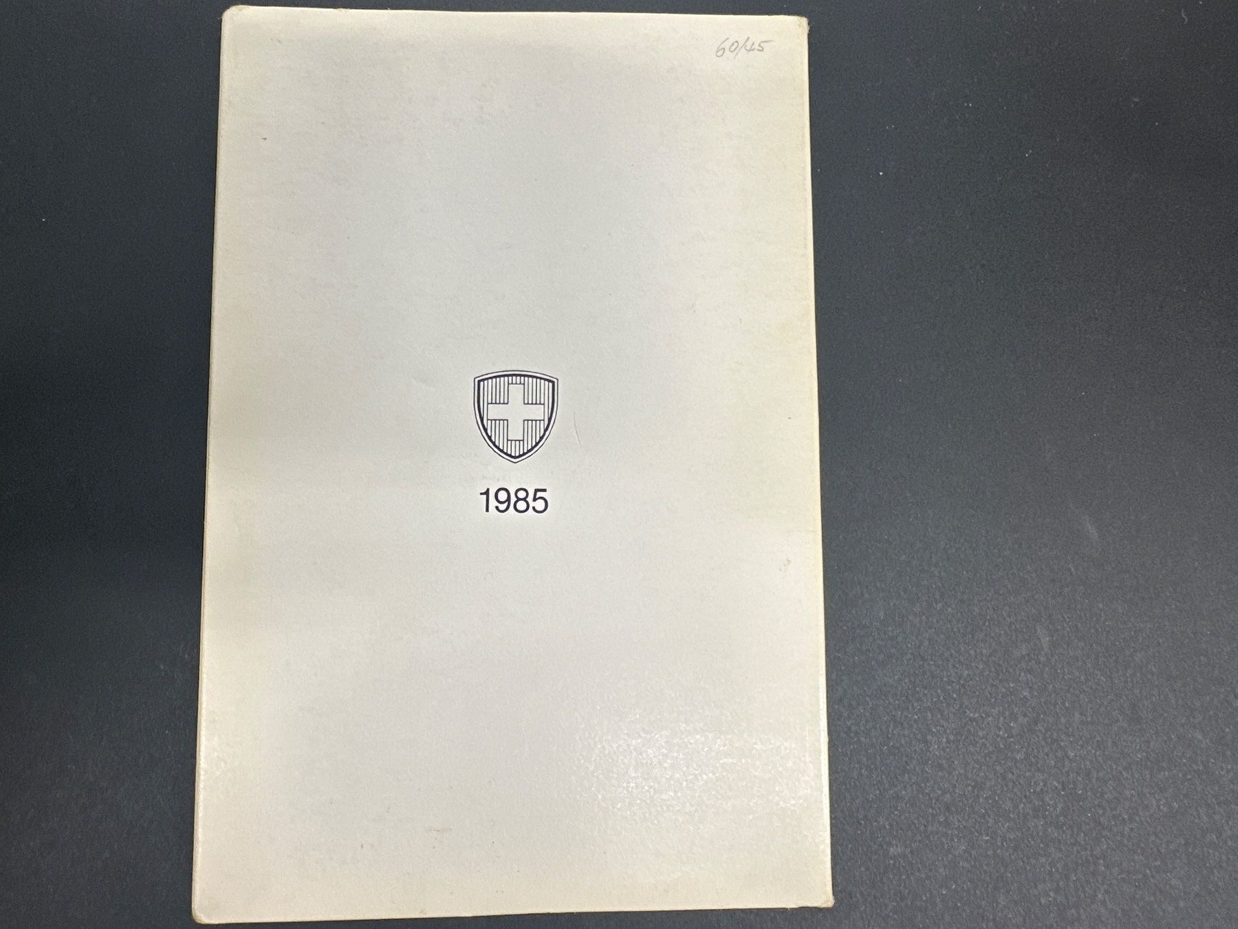Tutti le monete: Schweizer Münzsatz 1985 PP mit Kartonhülle – Nuovo e nell'imballaggio originale da Herisau venduto da herau 5