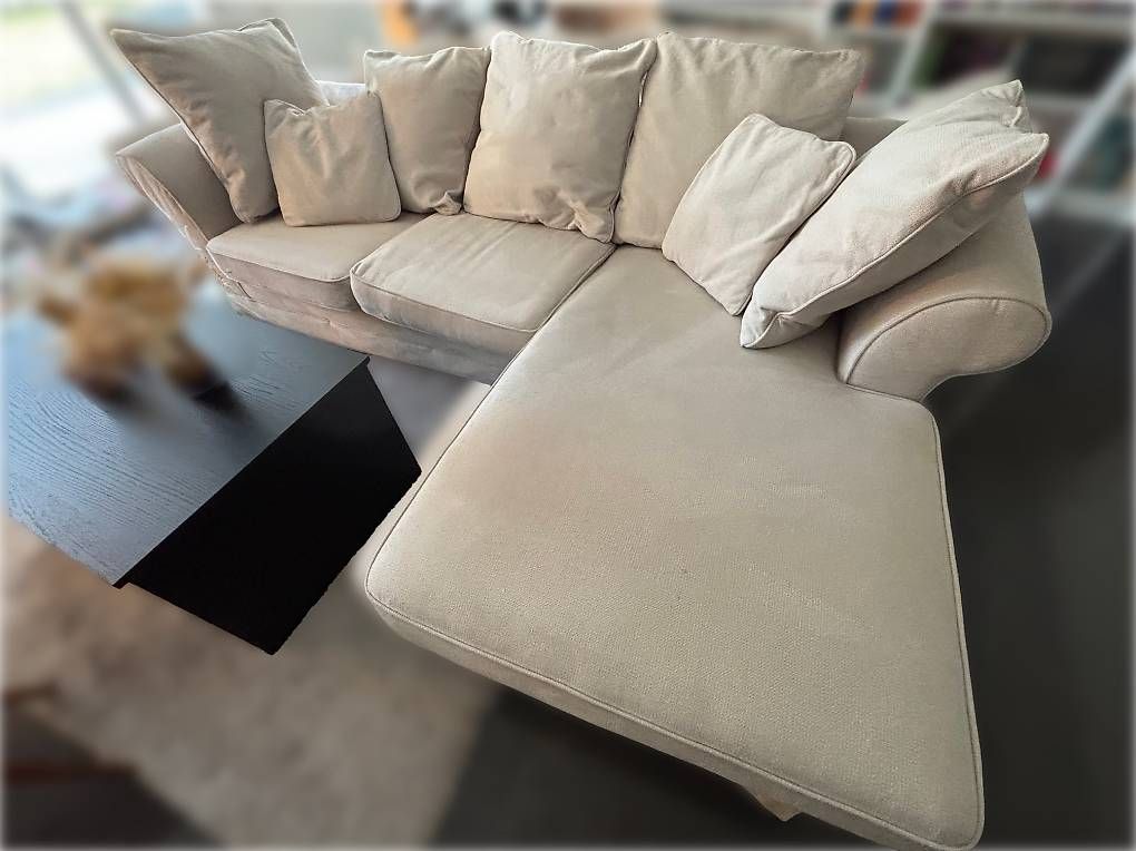Sofas: Ecksofa beige – D'occasion à Matten b. Interl par hul_gnn7 2