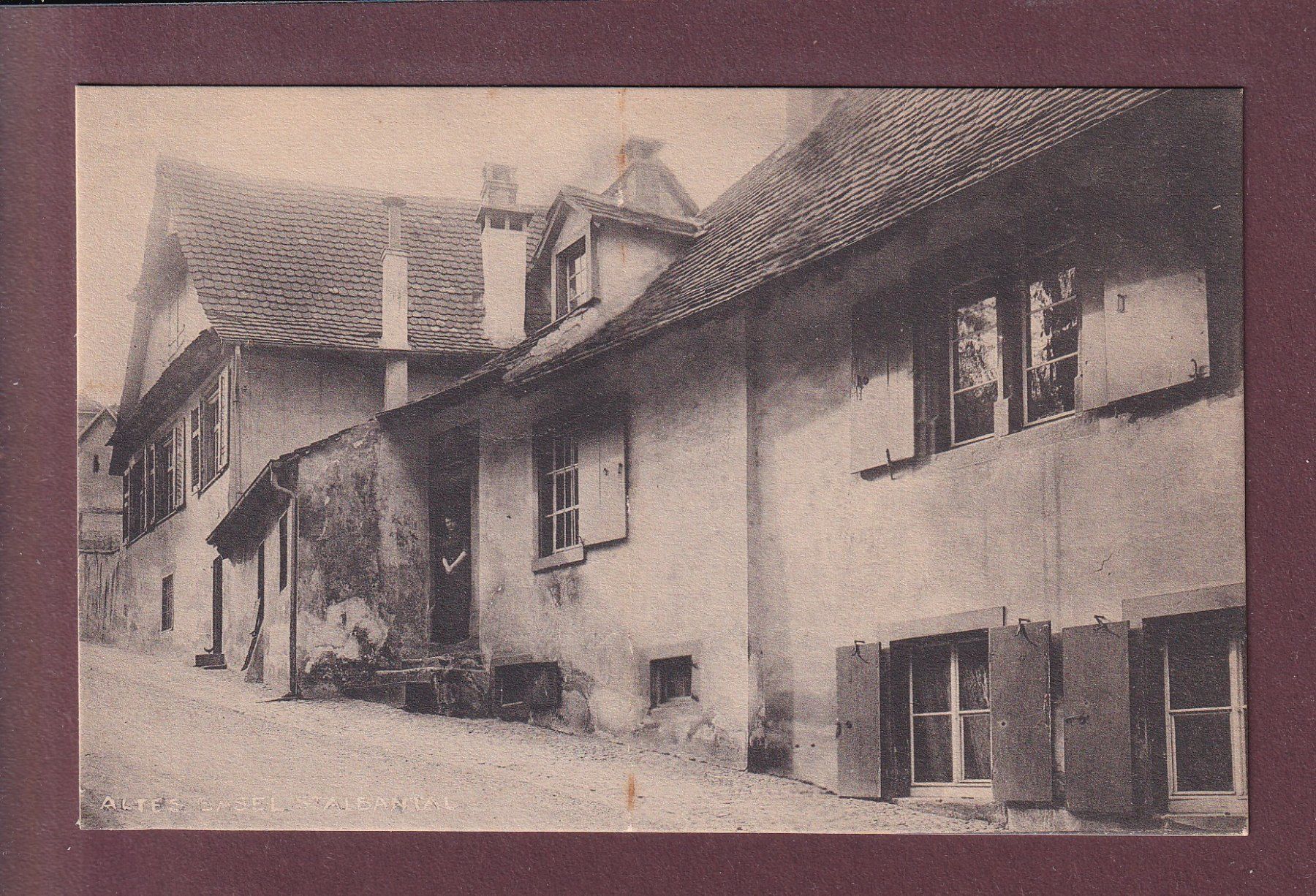 Cartes postales: Altes BASEL - St. Albantal – D'occasion à Pully par nicecards