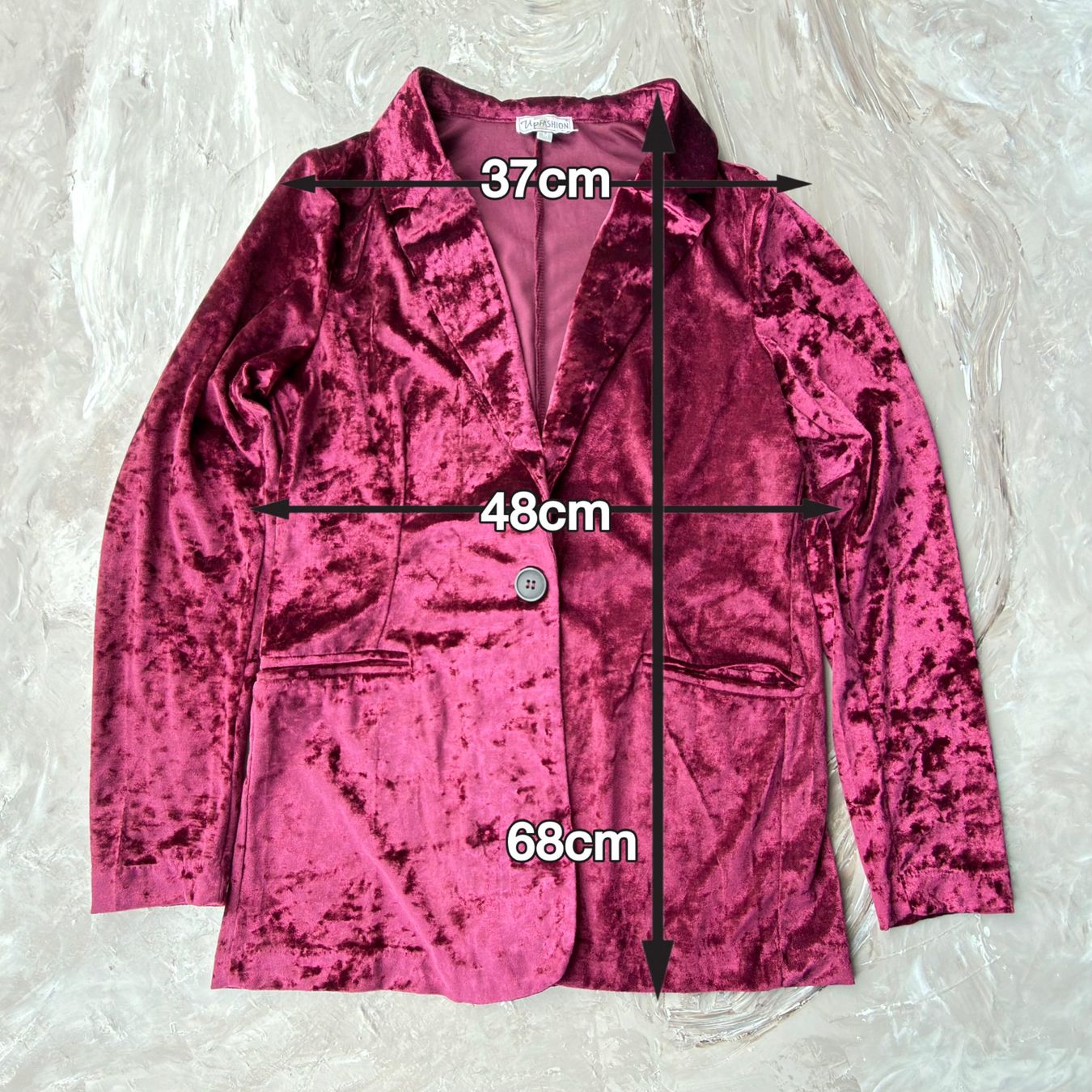 Jacken: Blazer en velours bordeaux – Gebraucht aus Thônex von BrYu 8
