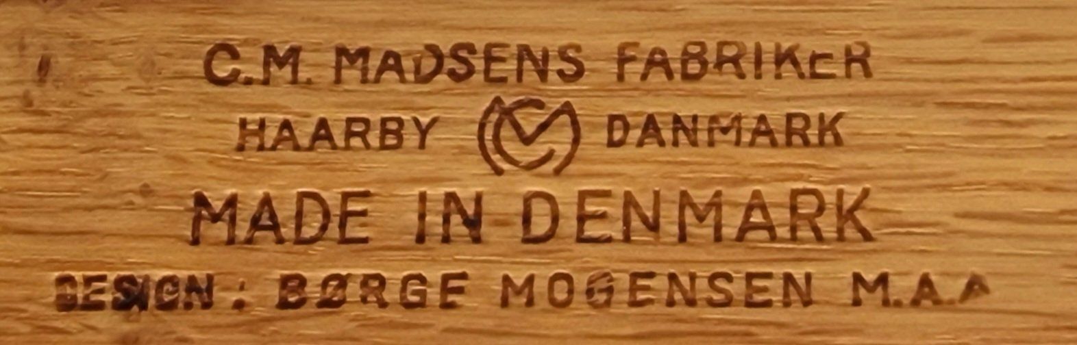 Sedie: Design, Børge Mogensen, 2 Stühle, C.M. Madsens, Eiche 60er – Usato da St.Gallen venduto da Yuzucitrus 9