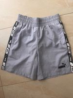 Puma Sporthose kurz graublau S