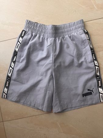 Puma Sporthose kurz graublau S