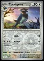 Pokémon Corvisquire 165/193 Rev. Holo  EN SV02 Paldea Evolve