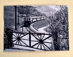 Chernex - Chemin de Fer MOB pour Montreux - Foto veritable