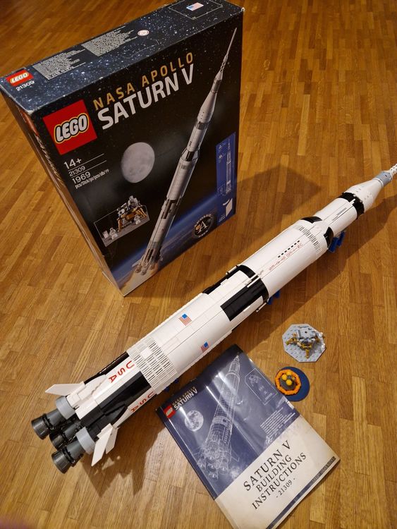 Lego NASA Apollo Saturn V inkl. Schachtel und Anleitung (Gebraucht) in ...