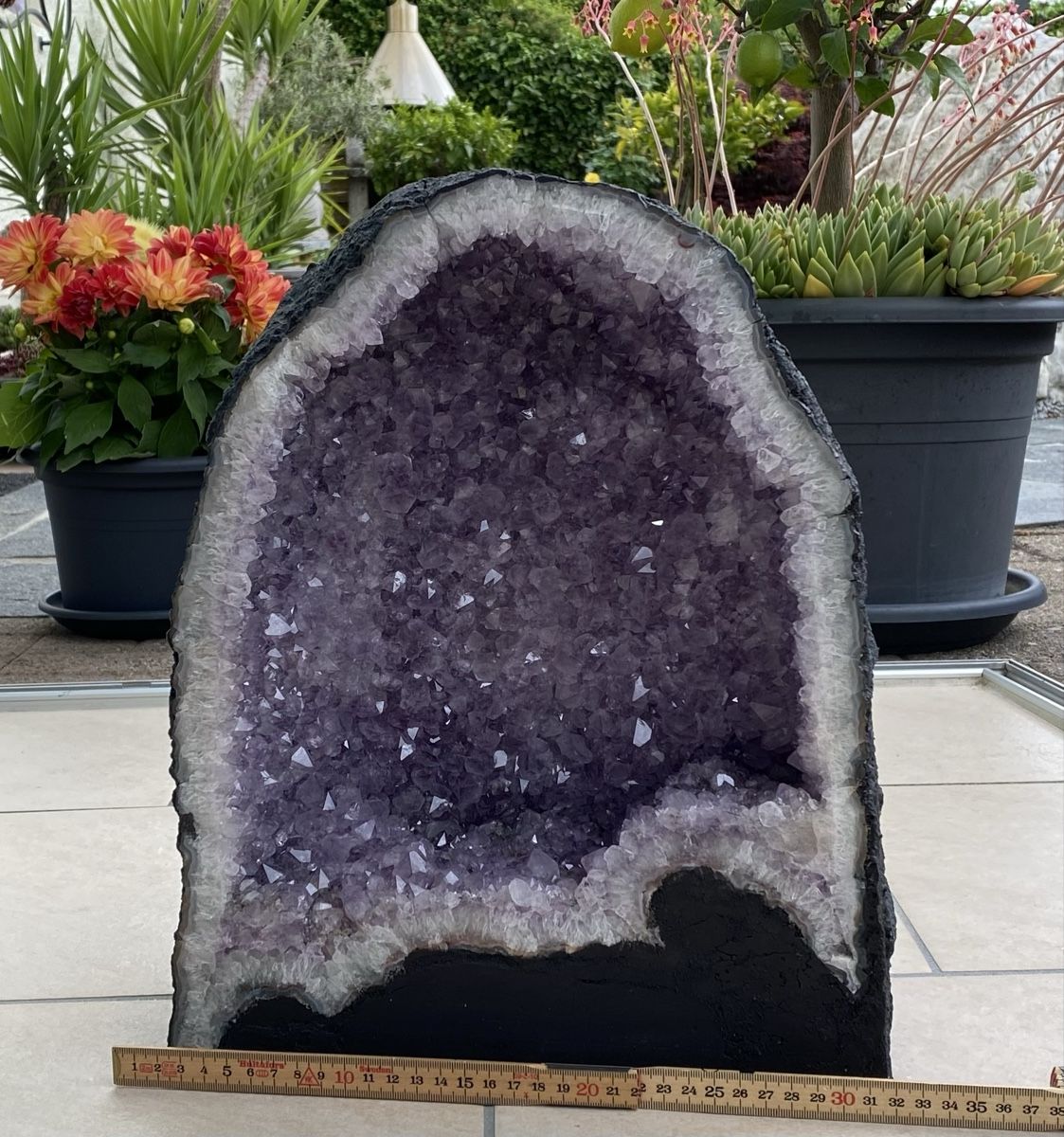 Minerali & Pietre curative: Grosse wunderschöne Amethyst Druse – Usato da Selzach venduto da 321compac