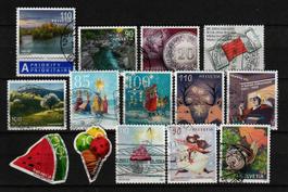 2021 + 2022 Div. Schweizer Briefmarken