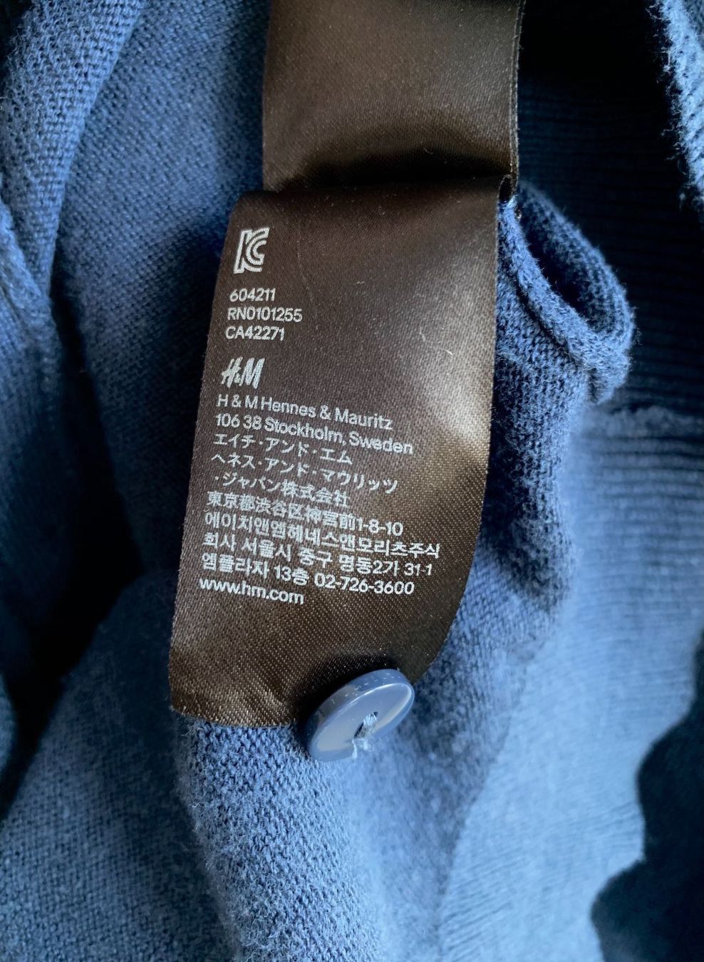H&M Jacken: Feine blaue Strickjacke von H&M – Gebraucht aus Bern von Fraeuleinhonig 5