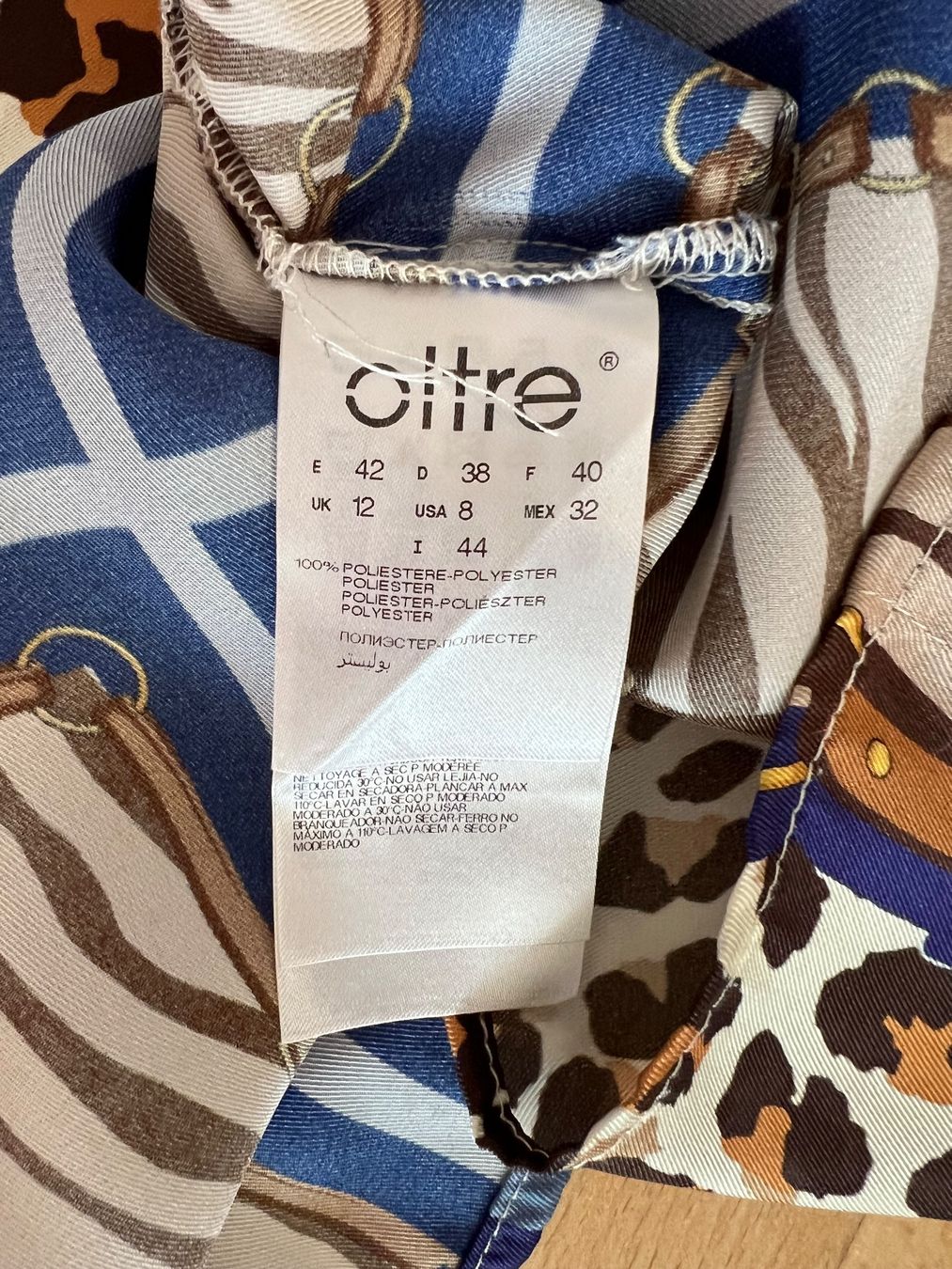 Camicette: Oltre Bluse, Gr. 38, Animal Print, neu – Nuovo (secondo la descrizione) da Horgen venduto da Hpunto 2