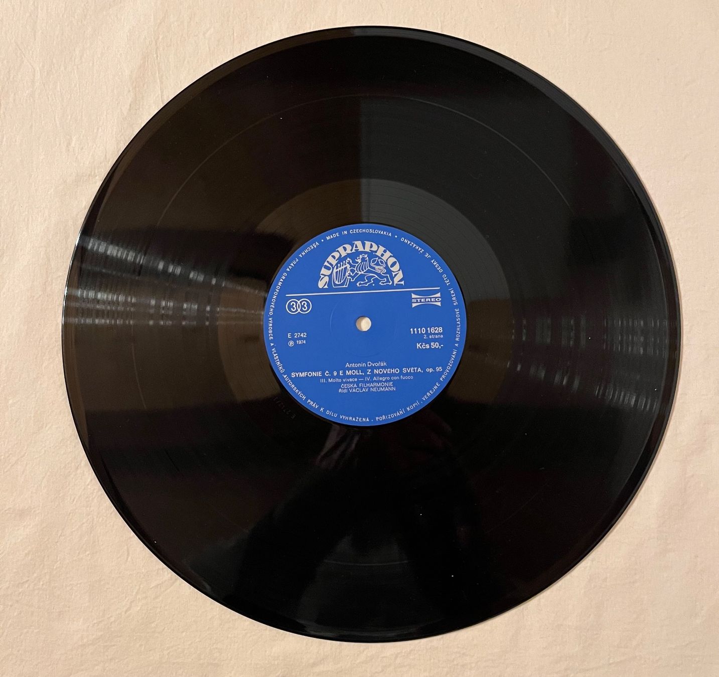 Dischi in vinile: Antonin Dvorak - Symfonie c.9, e moll – Usato da Muttenz venduto da Golden_Times 5