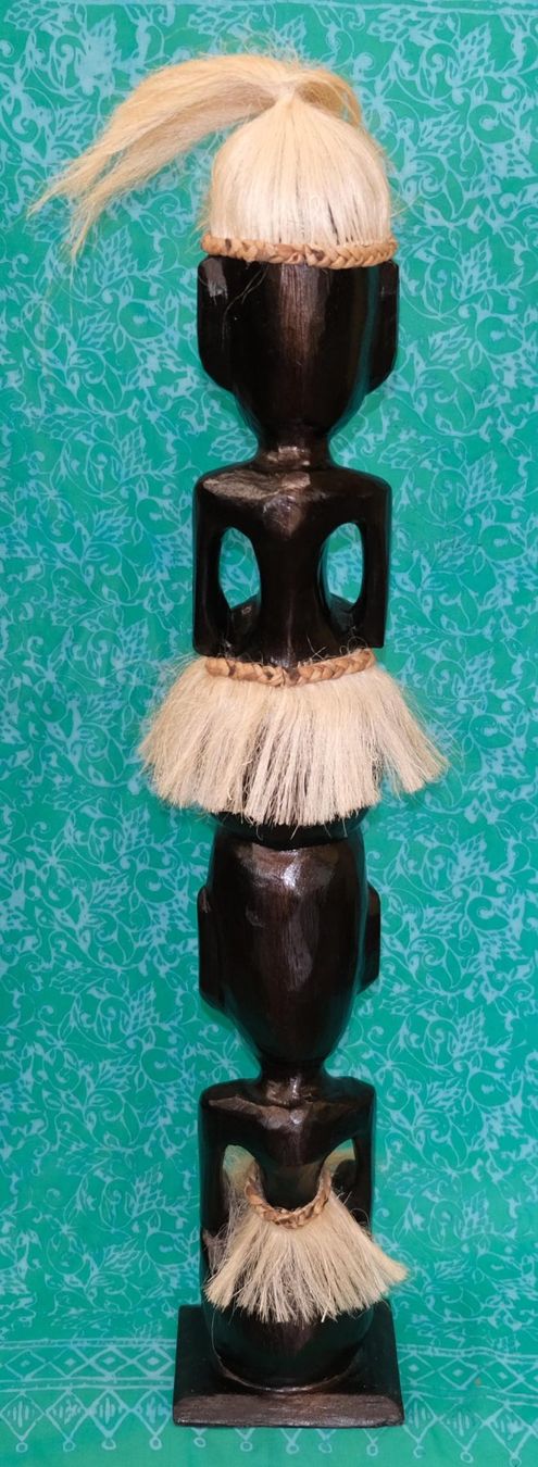 Figuren: Grosse Ethno Holz Statue Figur XXL 1 Meter – Gebraucht aus Zürich von Masala-Oase 3