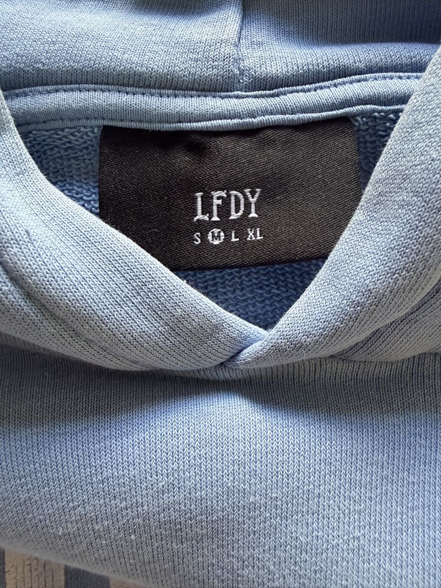 Live Fast Die Young Maglioni & Felpe: Lfdy I Hoodie I Hellblau – Usato da Unterendingen venduto da JnkCloset 2