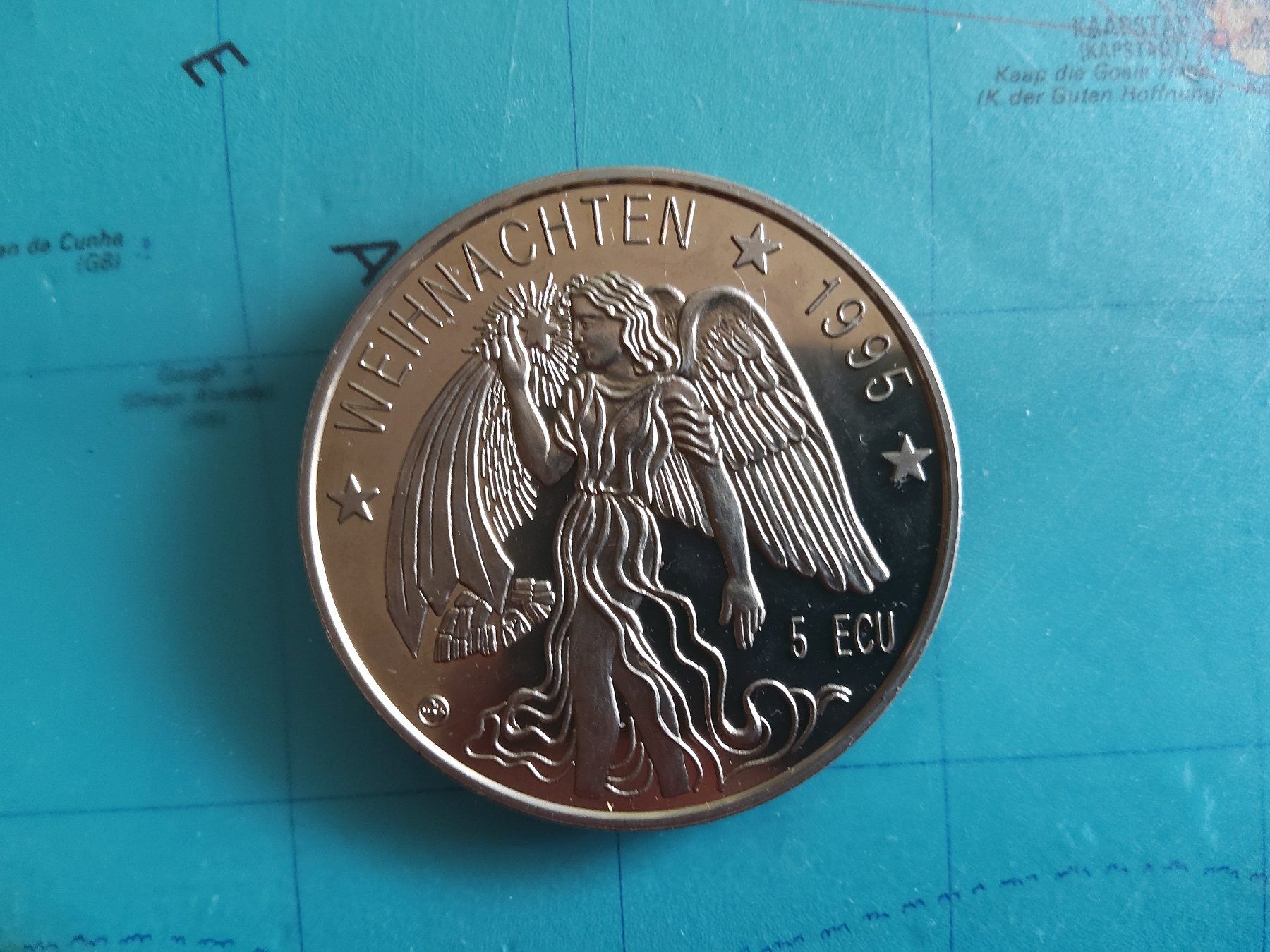 Toutes les monnaies: 5 Ecu Schweiz 1995 – D'occasion à Bischofszell par Joachim-115 1