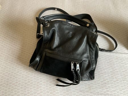 Sandro Tasche lather Handtasche Schultertasche schicken