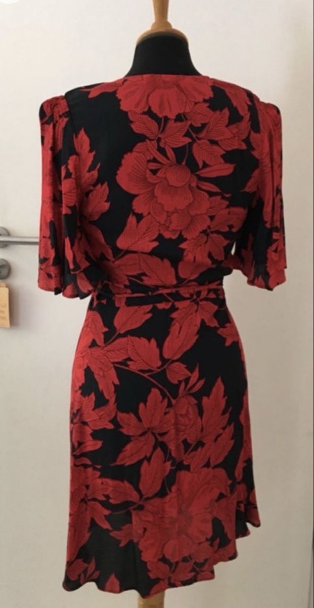 Mango Vestiti: Wickelkleid Mango XS, passt auch S – Usato da Werdenberg venduto da Margeli 1