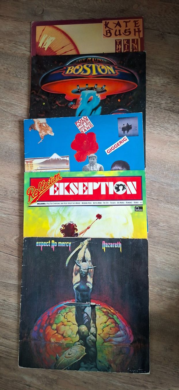 Dischi in vinile: Vinyl-Schallplatten LP's verschiedene - Top Set 6 – Usato da Langenthal venduto da Modo39