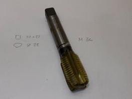 Neu M36 Gewindeschneider Gewindebohrer Handgewindebohrer