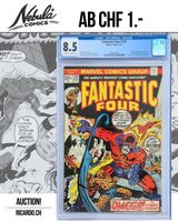 Fantastic Four #132 (1973) CGC AUKTION AB 1.- CHF! Marvel!