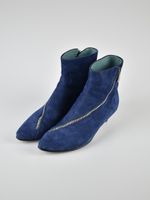Stefi Talman Stiefeletten, blau, Wildleder, Gr.38.5