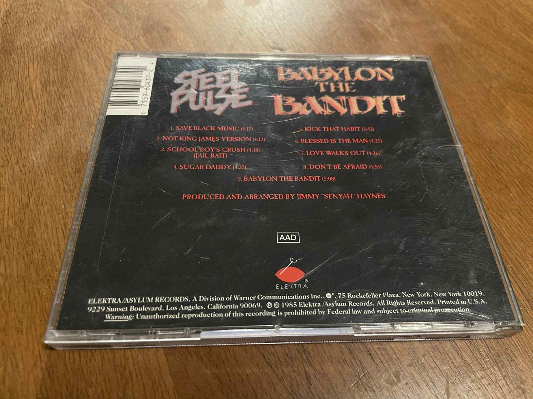 CD: Steel Pulse - Babylon The Bandit CD – Usato da Lausanne venduto da sim_bc8q 1